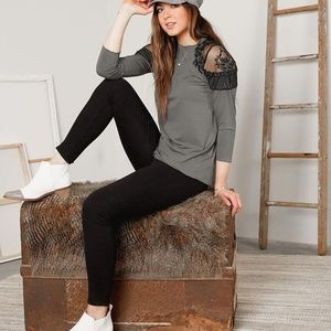 Floral Embroidered top